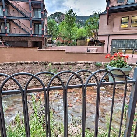 Downtown Manitou Springs Home Tranquil Creek View Esterno foto